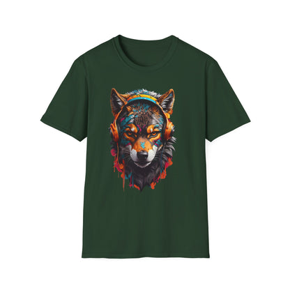 Fox Graphics Design Unisex T-Shirt