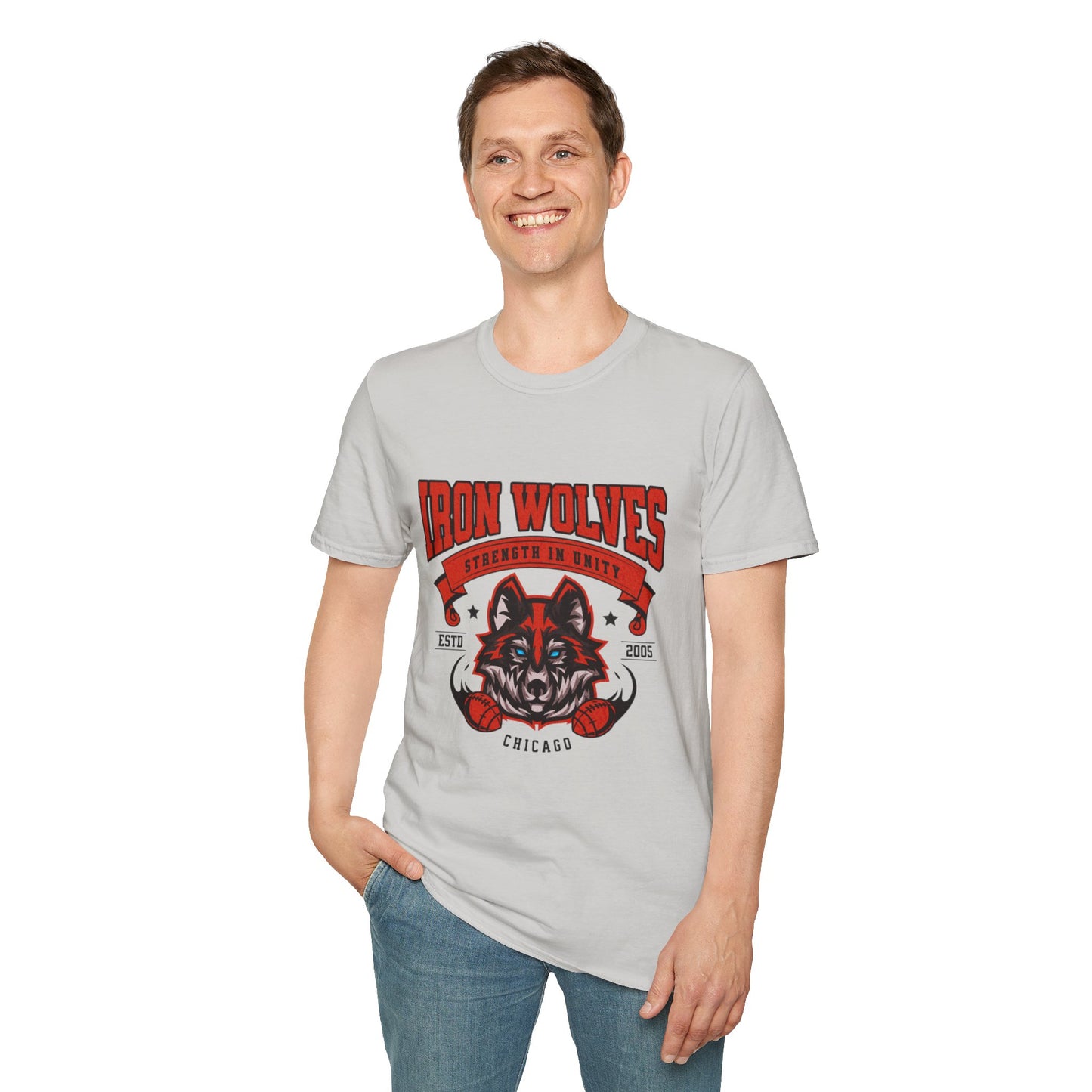 Iron Wolf Unisex T-Shirt