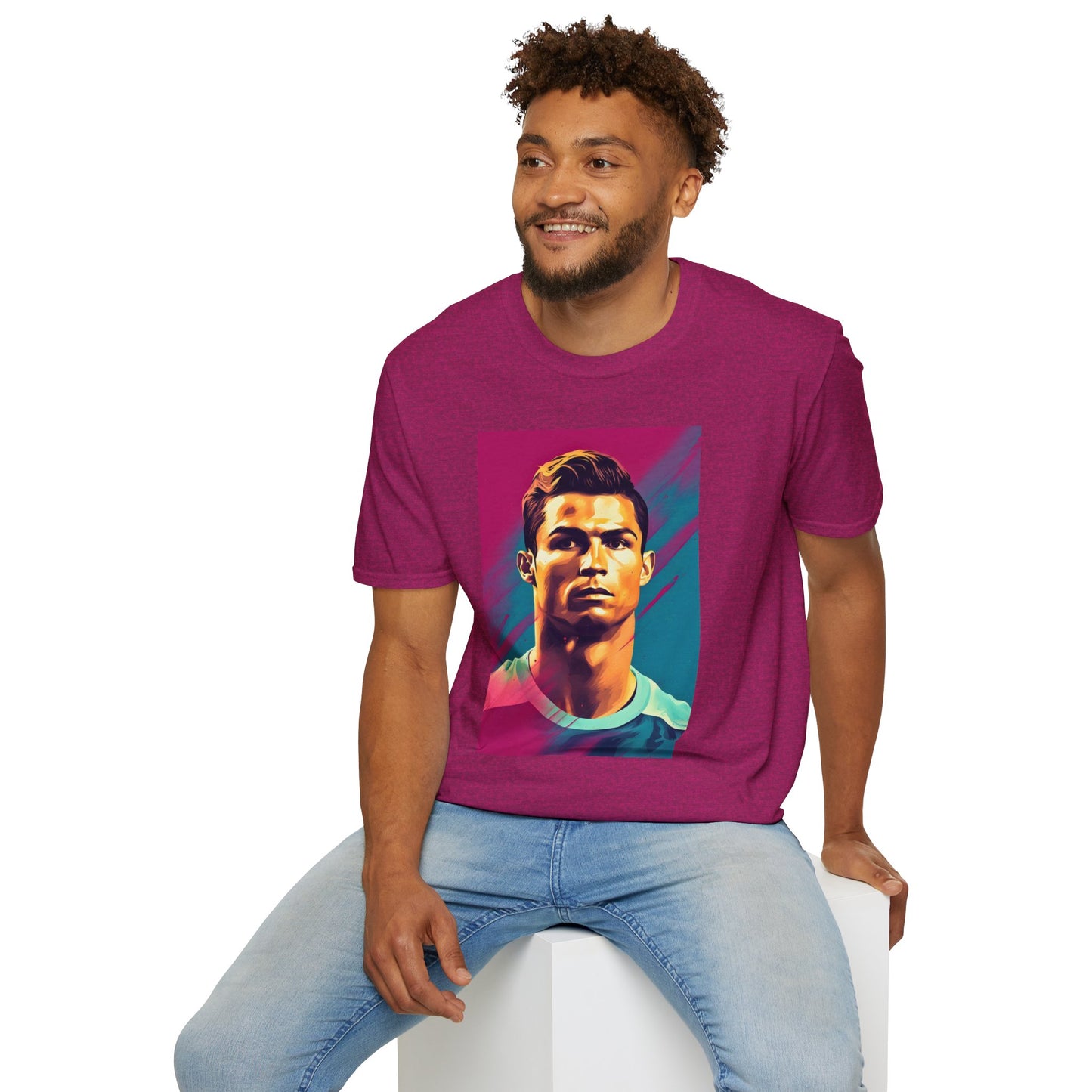 Soccer Ronaldo graphic design Unisex T-Shirt