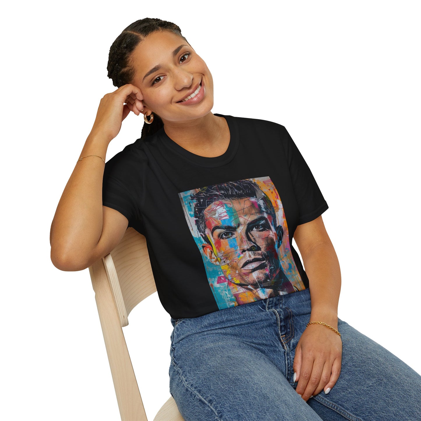 Ronaldo Graphic Tee Unisex Softstyle T-Shirt