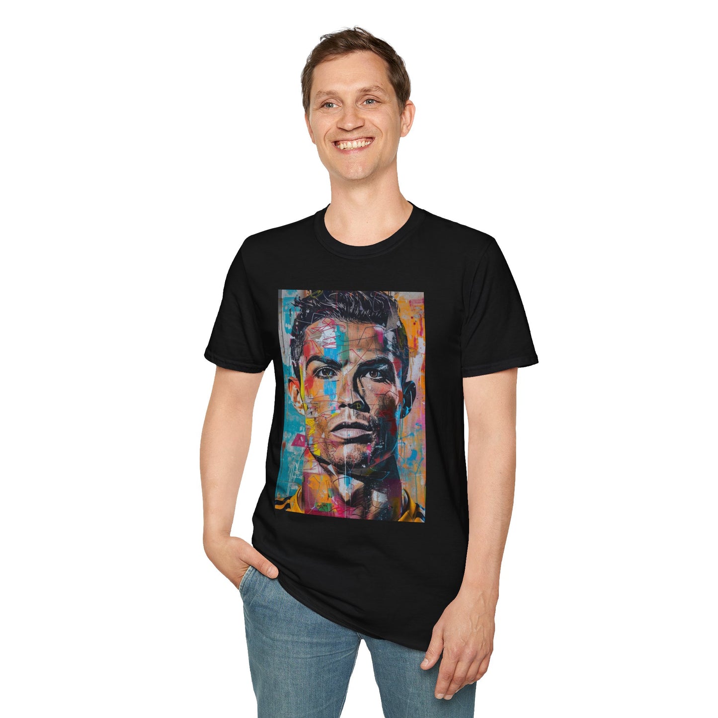 Ronaldo Graphic Tee Unisex Softstyle T-Shirt