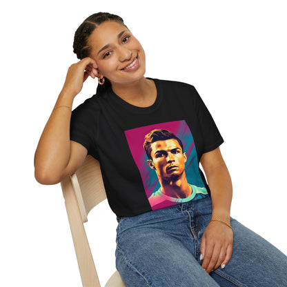 Soccer Ronaldo graphic design Unisex T-Shirt