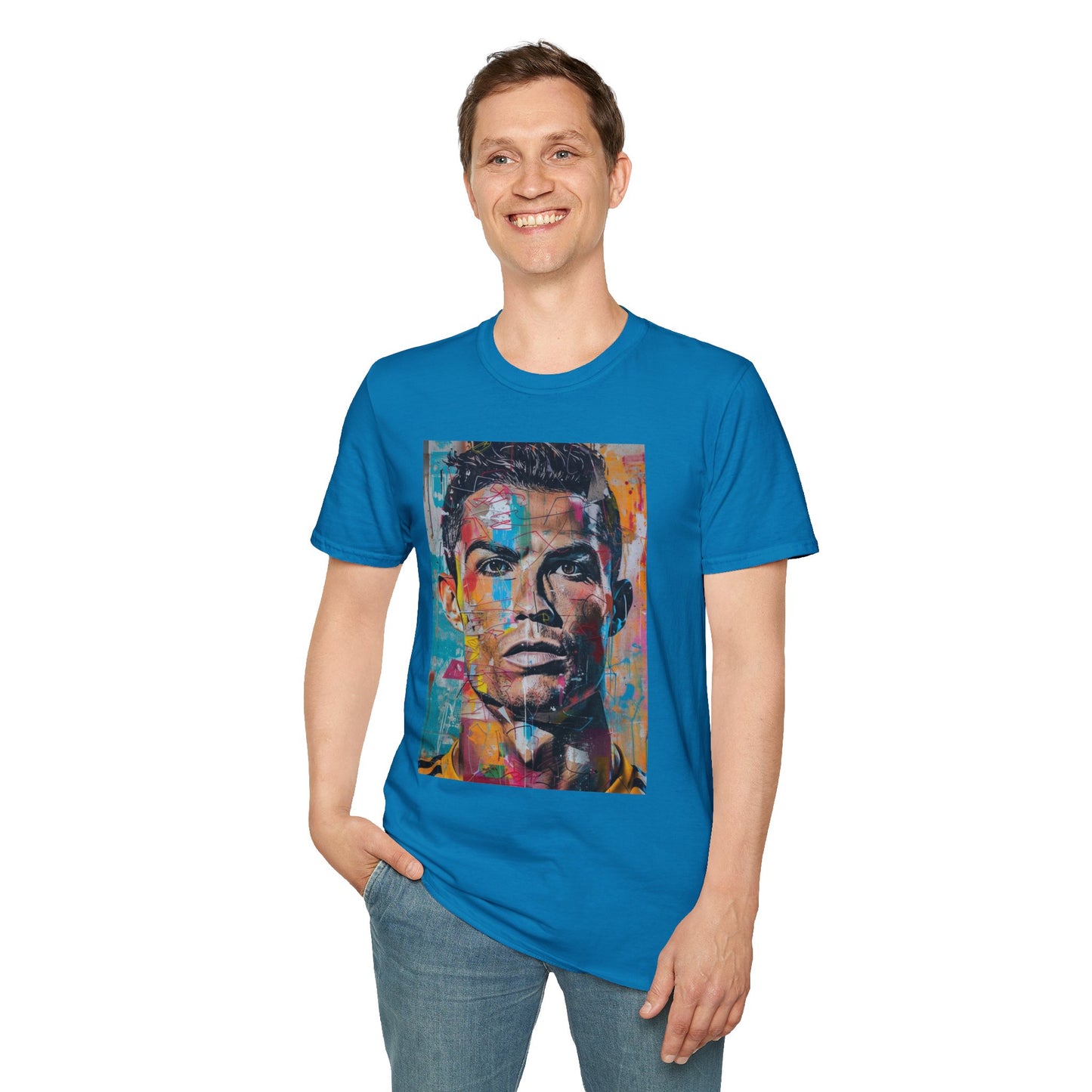 Ronaldo Graphic Tee Unisex Softstyle T-Shirt