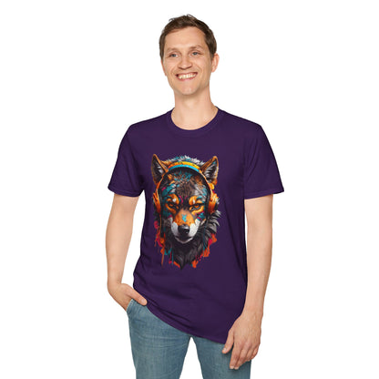 Fox Graphics Design Unisex T-Shirt