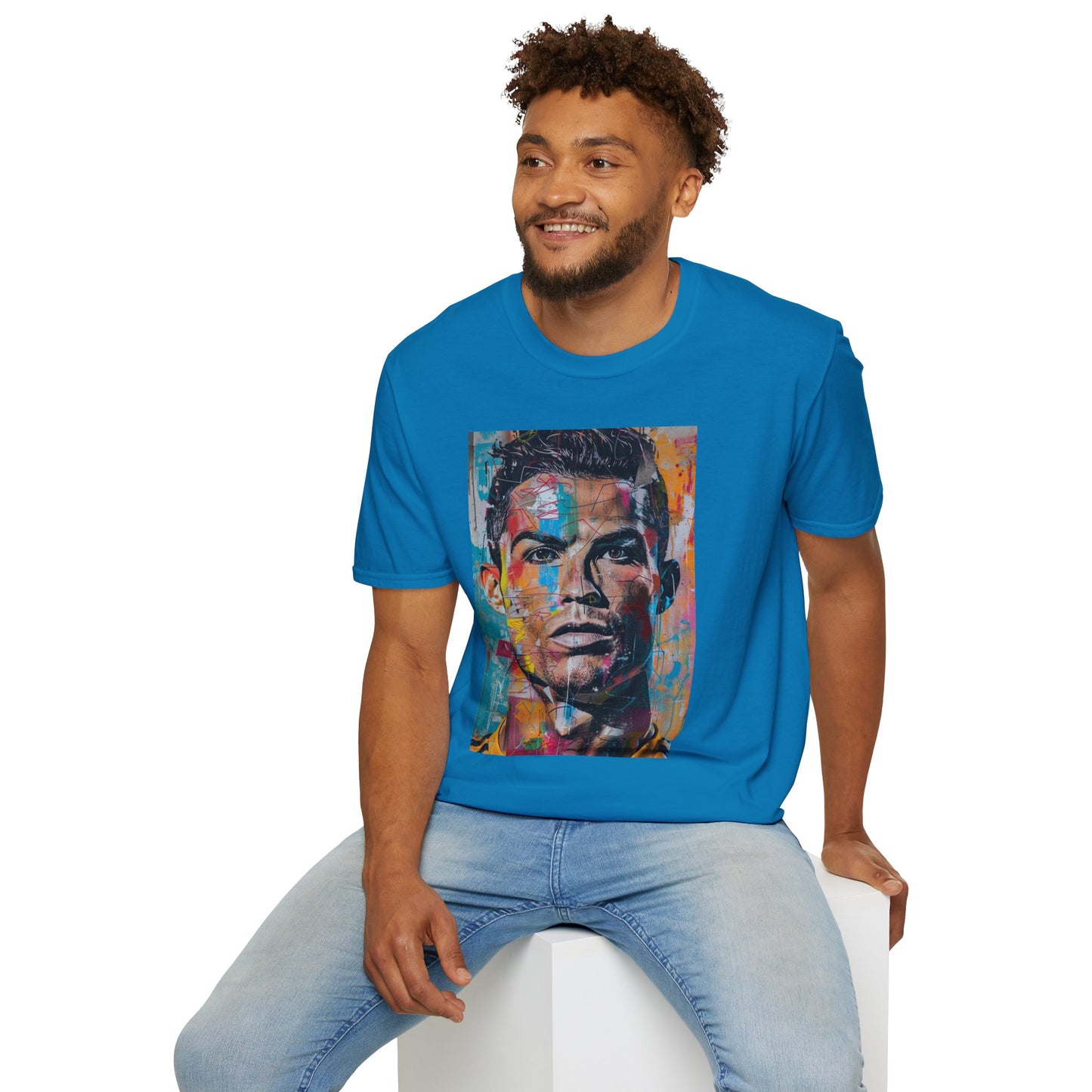 Ronaldo Graphic Tee Unisex Softstyle T-Shirt