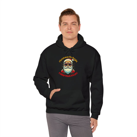 Christmas Unisex Hooded Sweatshirt - 'CHRISTMISE' Design