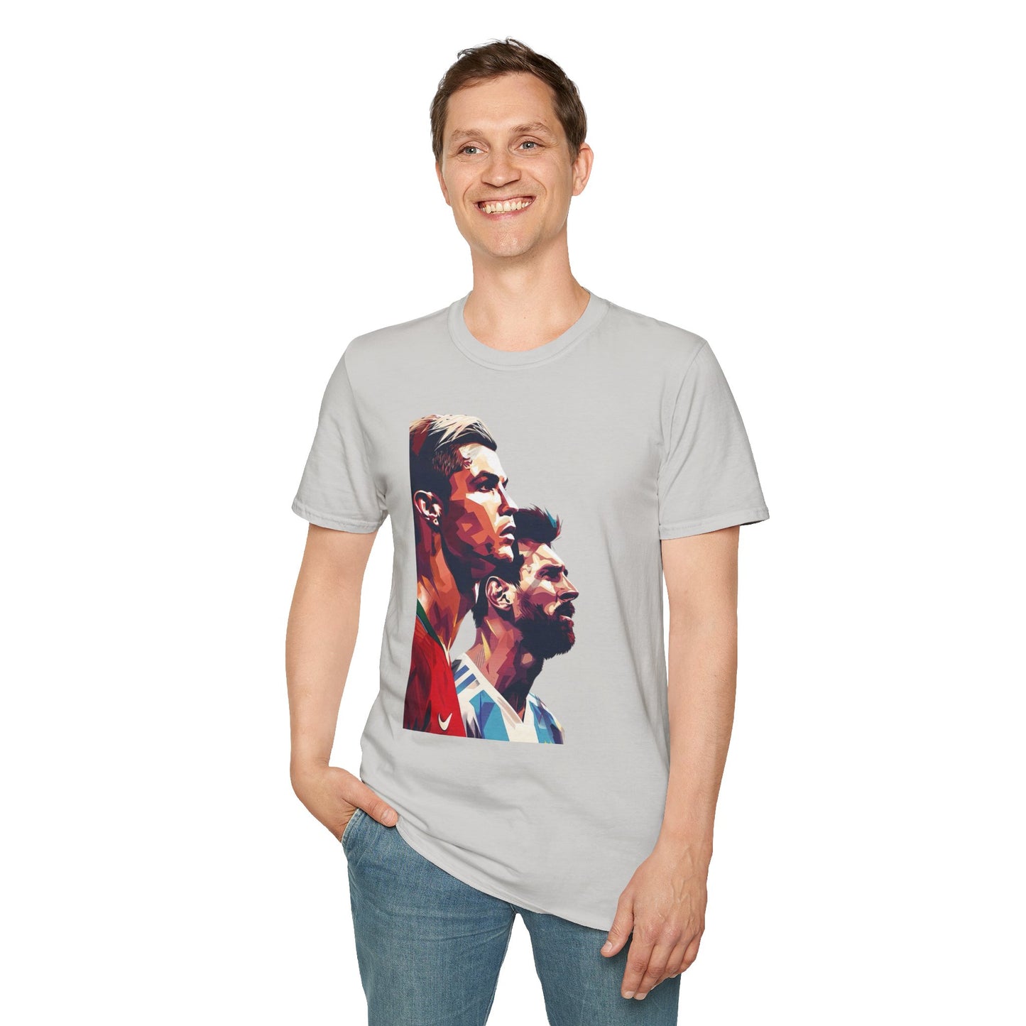 Soccer Legends Graphic Tee - Unisex Softstyle T-Shirt