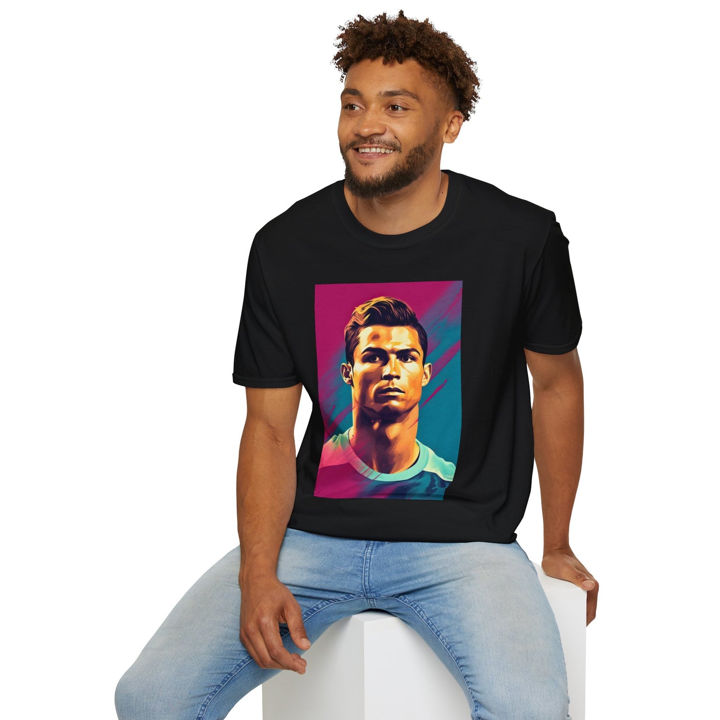 Soccer Ronaldo graphic design Unisex T-Shirt