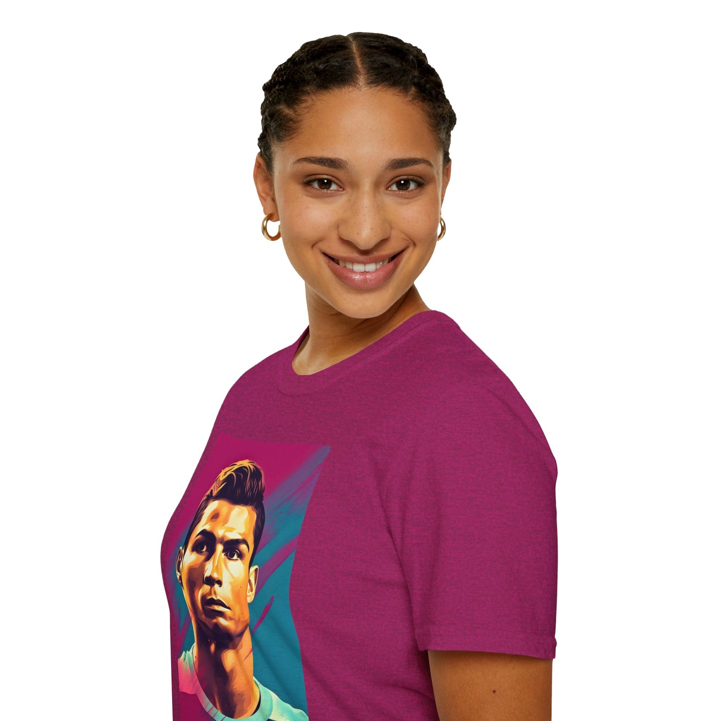 Soccer Ronaldo graphic design Unisex T-Shirt