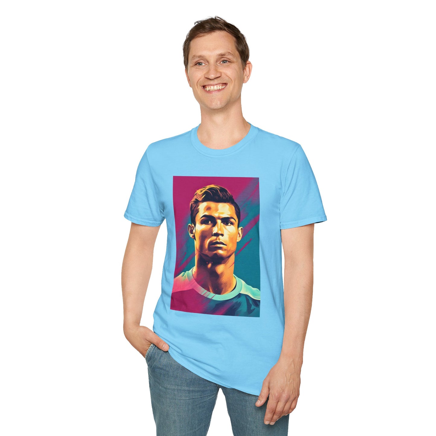 Soccer Ronaldo graphic design Unisex T-Shirt