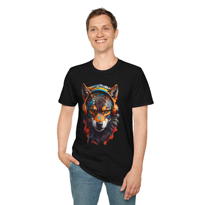 Fox Graphics Design Unisex T-Shirt