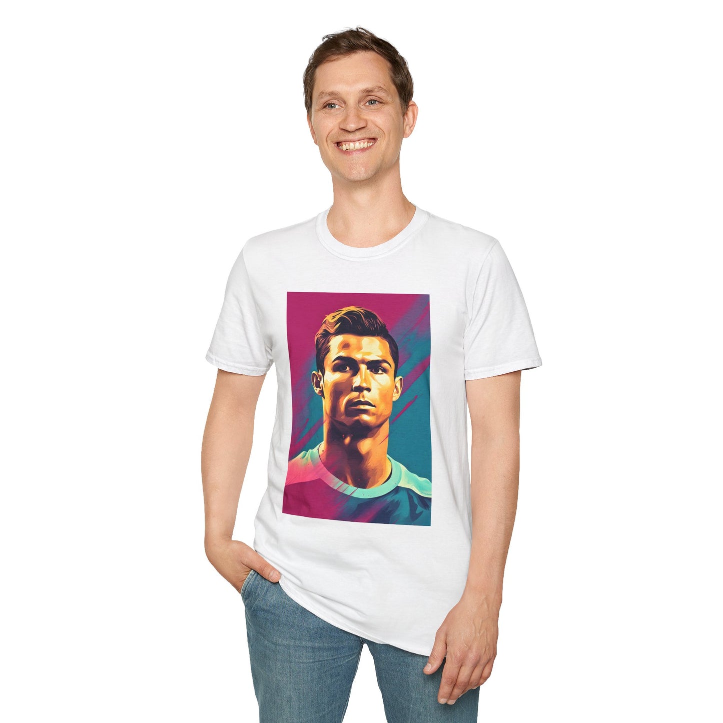 Soccer Ronaldo graphic design Unisex T-Shirt