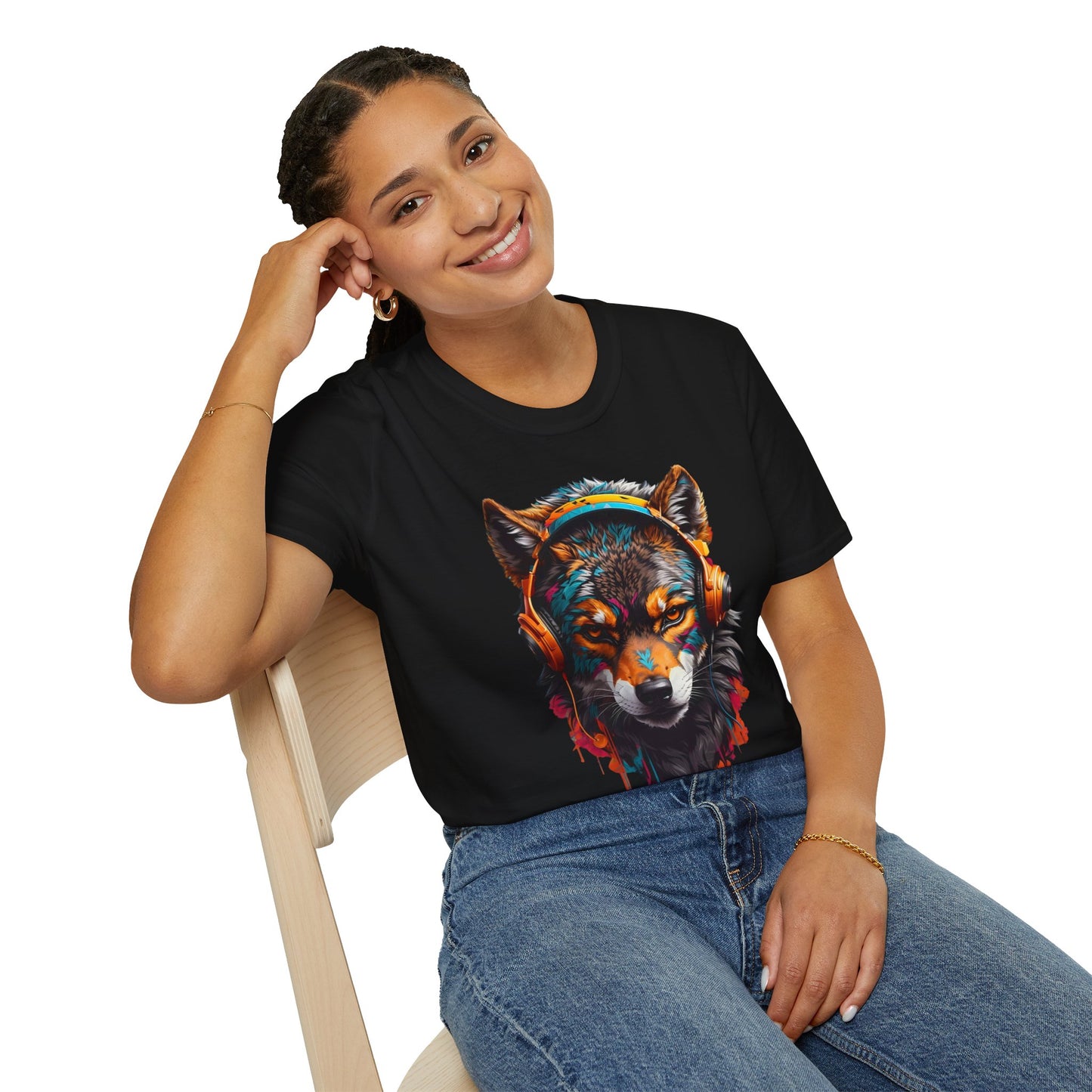 Fox Graphics Design Unisex T-Shirt