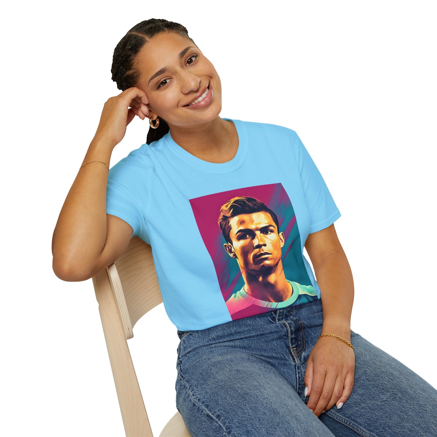 Soccer Ronaldo graphic design Unisex T-Shirt