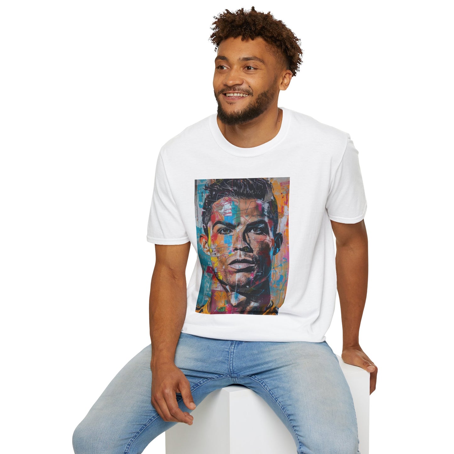 Ronaldo Graphic Tee Unisex Softstyle T-Shirt