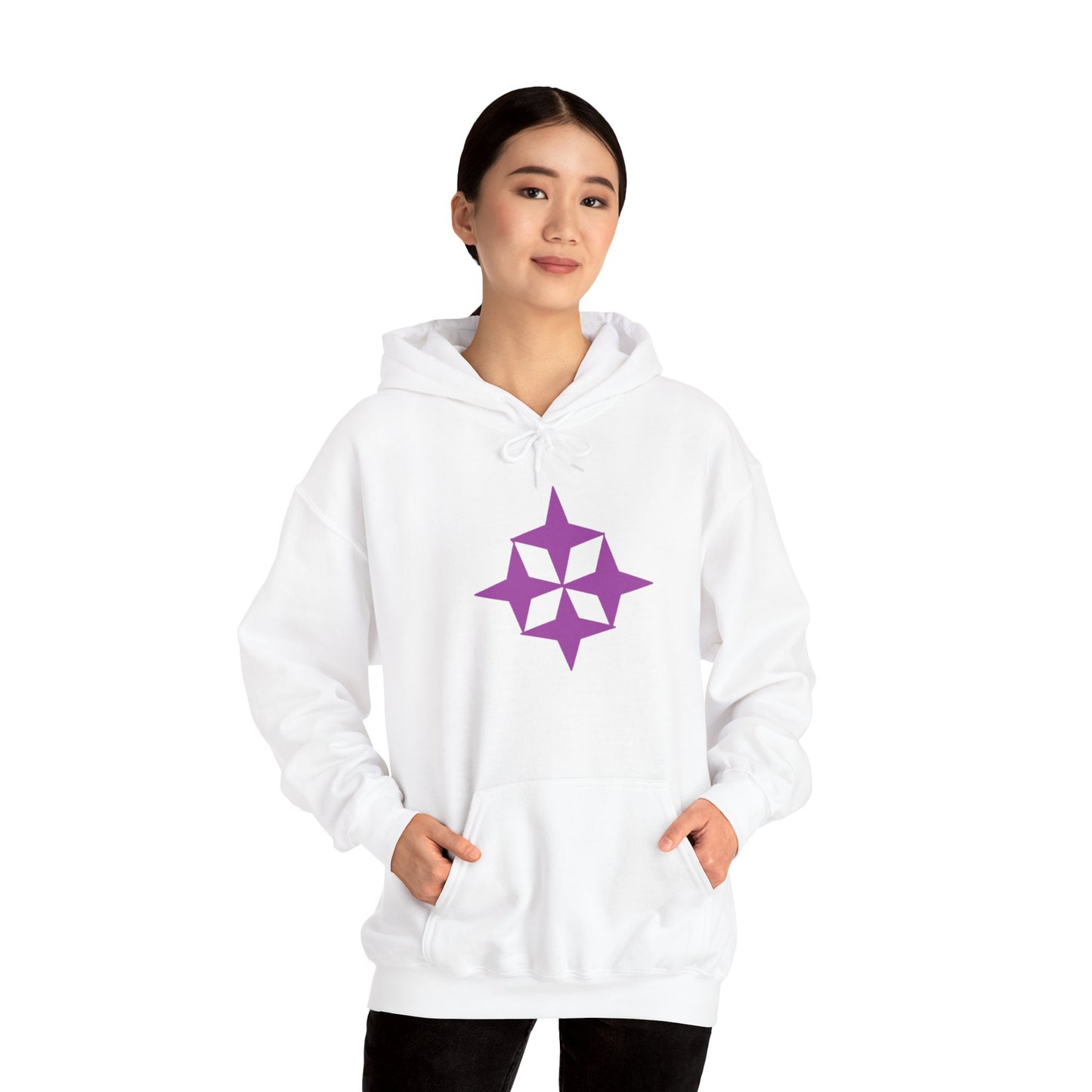 Hooded Sweatshirt - Mystical Starburst Design