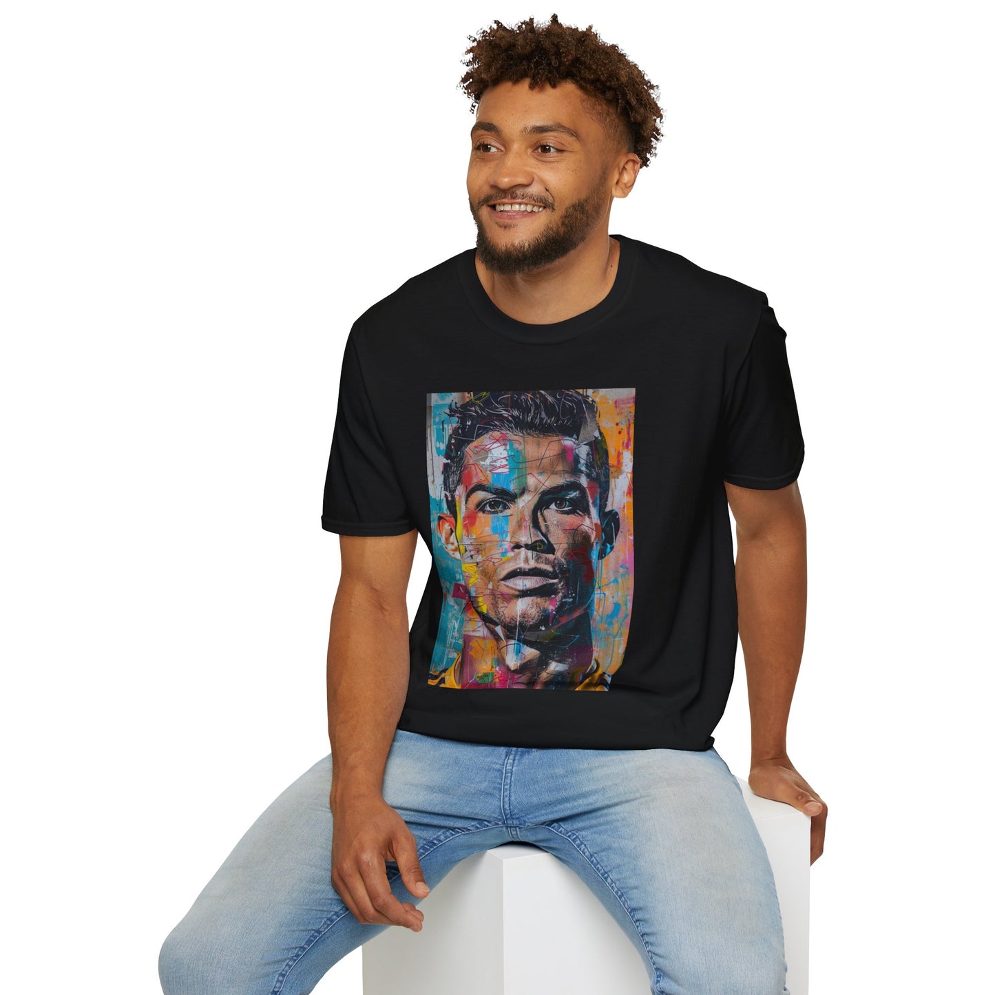 Ronaldo Graphic Tee Unisex Softstyle T-Shirt