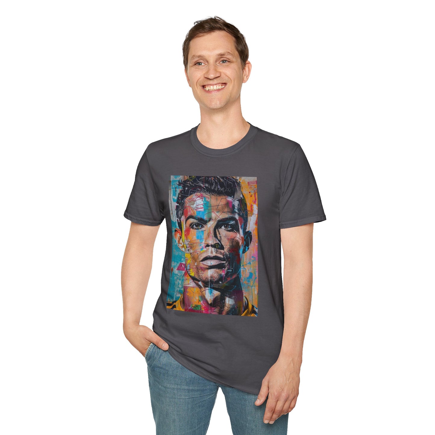 Ronaldo Graphic Tee Unisex Softstyle T-Shirt