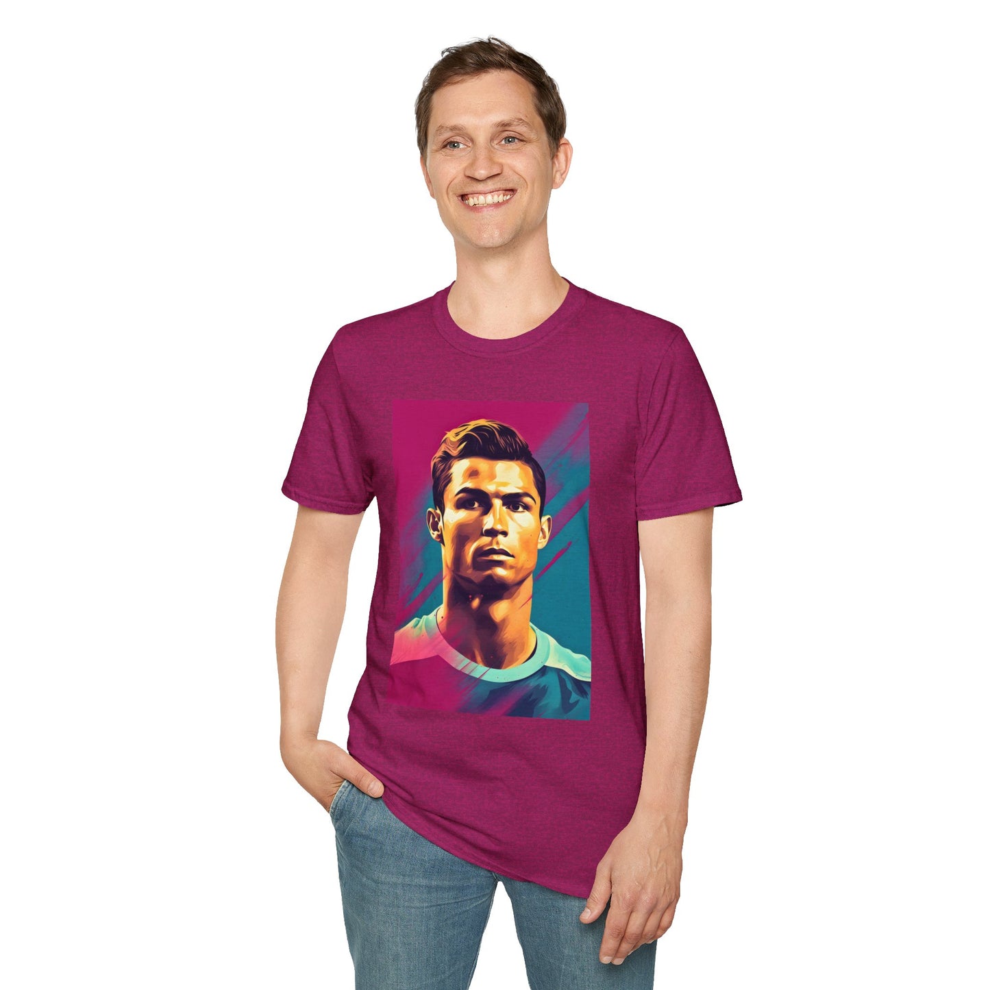 Soccer Ronaldo graphic design Unisex T-Shirt