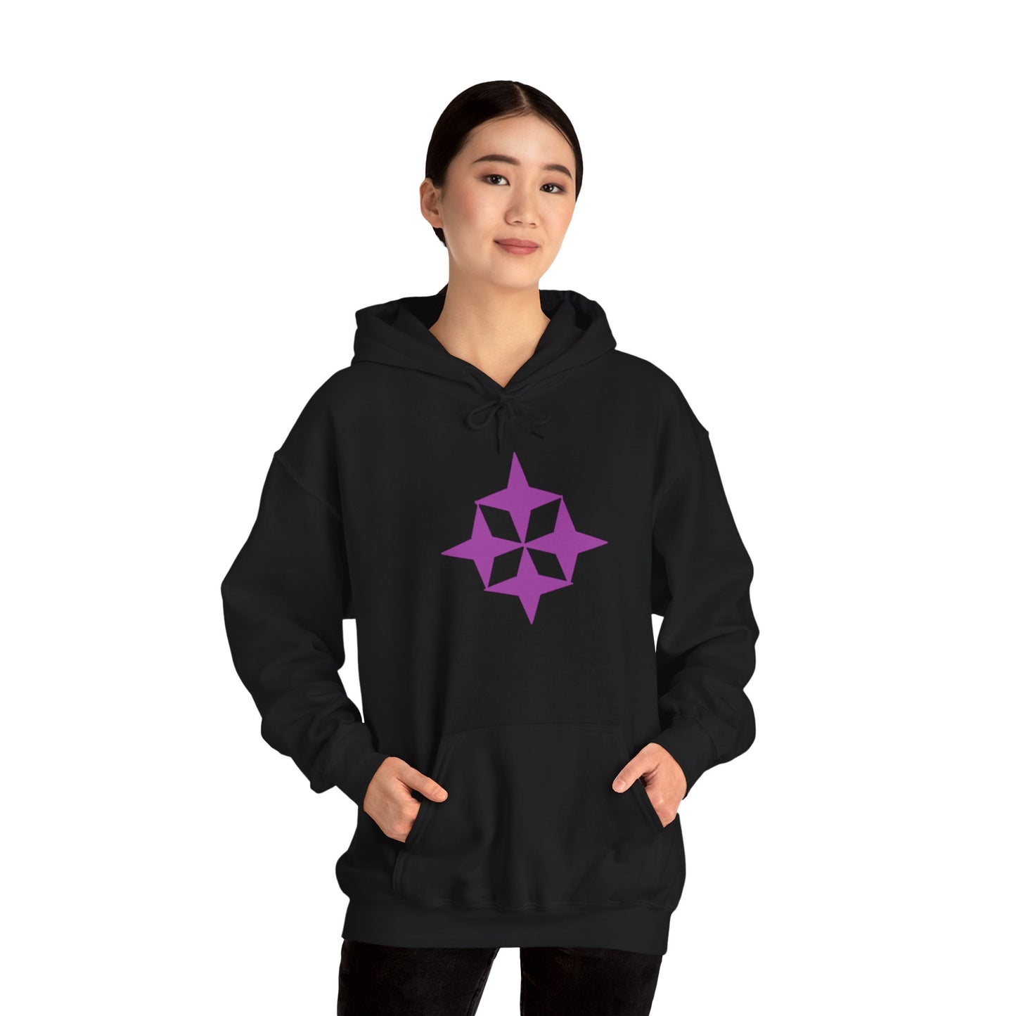 Hooded Sweatshirt - Mystical Starburst Design